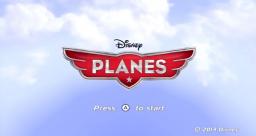 Disney Planes Title Screen